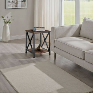 Beistelltisch Carlton Industrial Holz dunkel, rustikal