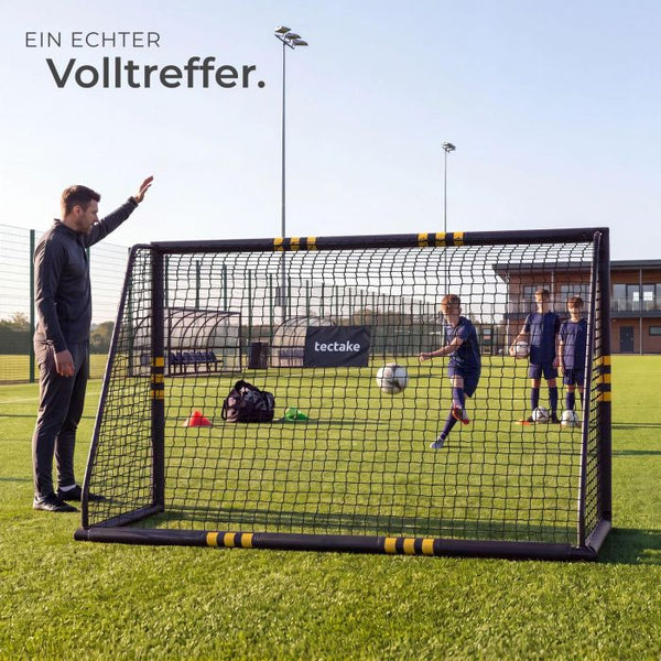 Fussballtor Harry wetterfest schwarz 244 x 86 x 164 cm