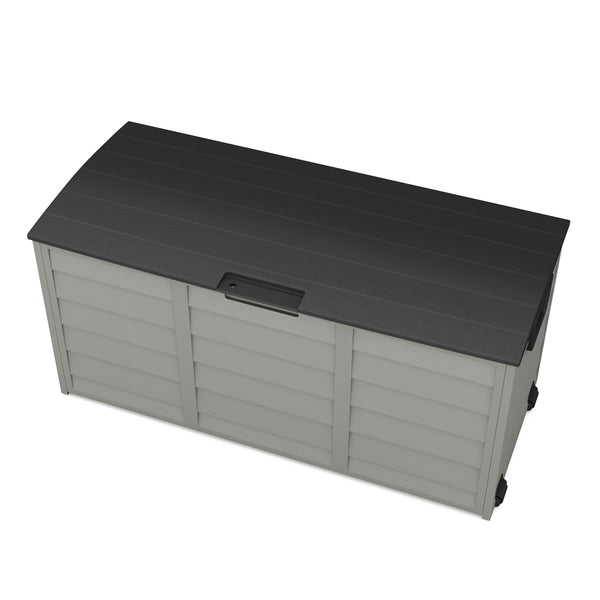 Kissenbox Gartenbox grau