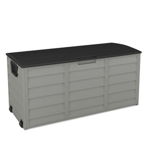 Kissenbox Gartenbox grau