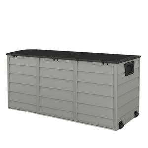 Kissenbox Gartenbox grau