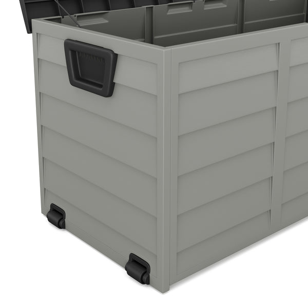 Kissenbox Gartenbox grau