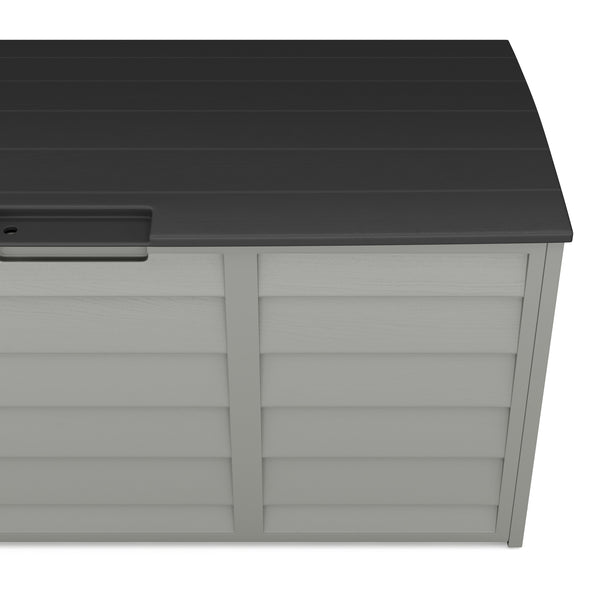 Kissenbox Gartenbox grau