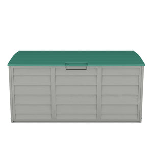 Kissenbox Gartenbox grün / grau