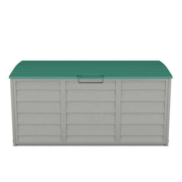 Kissenbox Gartenbox grün / grau