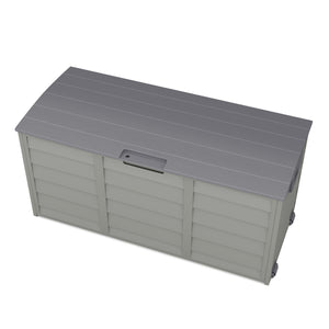 Kissenbox Gartenbox grau