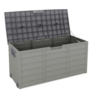 Kissenbox Gartenbox grau