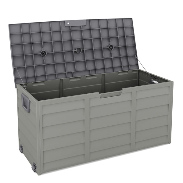 Kissenbox Gartenbox grau