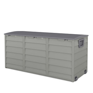 Kissenbox Gartenbox grau