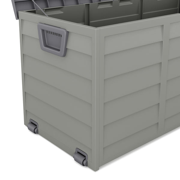 Kissenbox Gartenbox grau