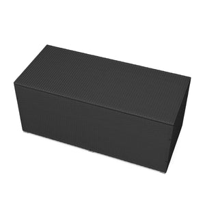 Rattan Kissenbox SINA 190x90x85 cm schwarz