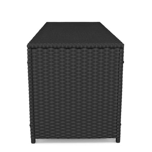 Kissenbox 115 x 48 x 52 cm schwarz