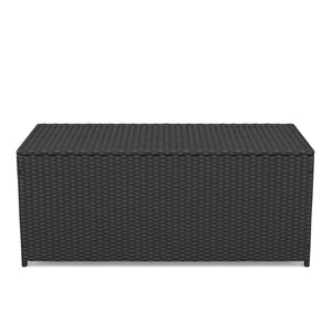 Kissenbox 115 x 48 x 52 cm schwarz