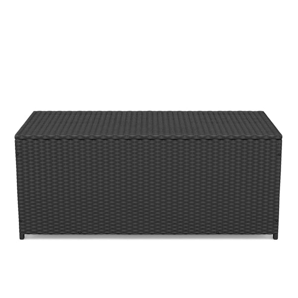 Kissenbox 115 x 48 x 52 cm schwarz