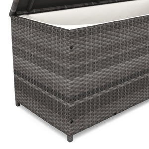 Kissenbox 115 x 48 x 52 cm grau