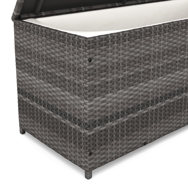 Kissenbox 115 x 48 x 52 cm grau