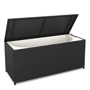 Kissenbox 135 x 54 x 59 cm schwarz