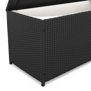 Kissenbox 135 x 54 x 59 cm schwarz