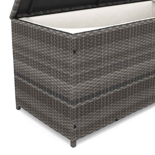 Kissenbox 135 x 54 x 59 cm grau