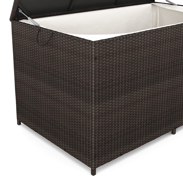 Rattan Kissenbox ZOE 150 x 80 x 85 cm mixed