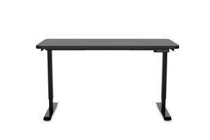 Electric standing desk, black, 120 x 60 cm