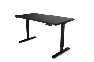 Electric standing desk, black, 120 x 60 cm