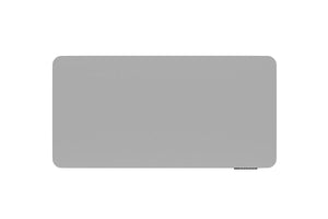 Bureau assis-debout électrique, gris, 120 x 60 cm