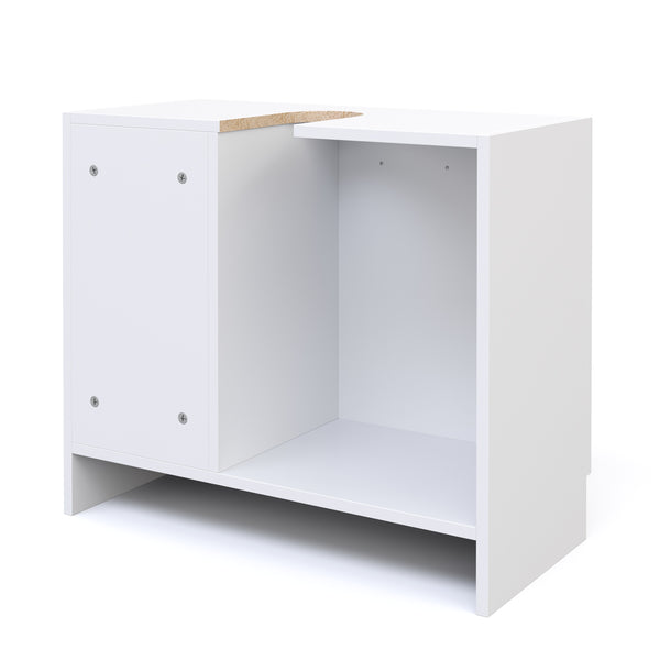 Waschbeckenunterschrank 63 x 30 x 54 cm weiss