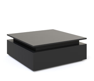 Beistelltisch LED MIRENA schwarz