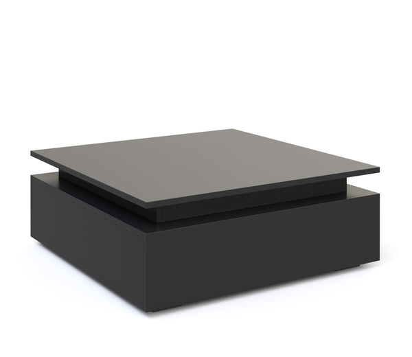Beistelltisch LED MIRENA schwarz