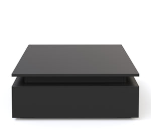 Beistelltisch LED MIRENA schwarz