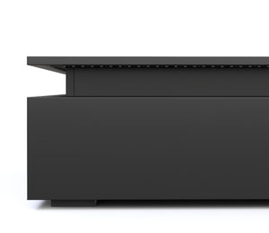 Beistelltisch LED MIRENA schwarz