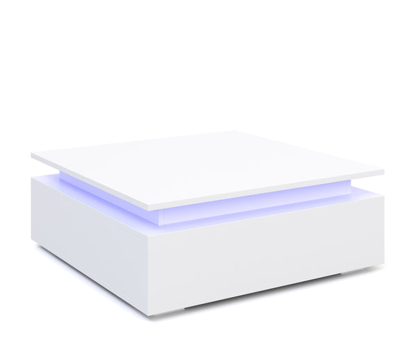 Beistelltisch LED MIRENA weiss