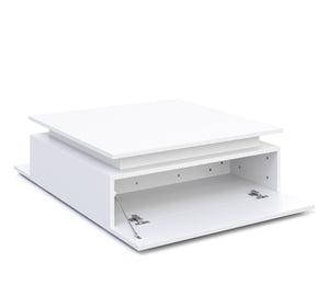 Beistelltisch LED MIRENA weiss