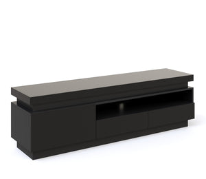 TV Möbel LED CELIO schwarz