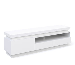 TV Möbel LED CELIO weiss