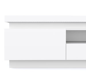 TV Möbel LED CELIO weiss