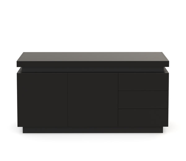 Sideboard LED ELVIO schwarz