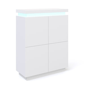 Kommode LED ENRICO weiss