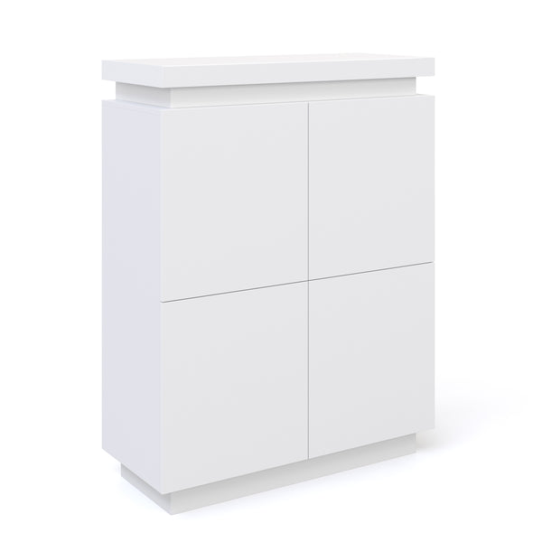 Kommode LED ENRICO weiss