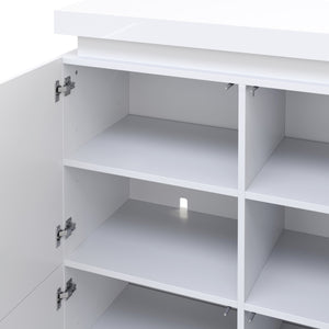 Kommode LED ENRICO weiss