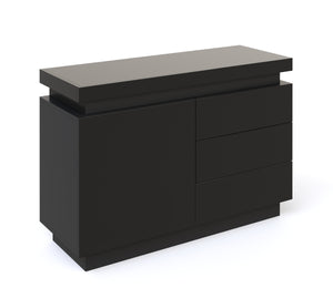 Kommode LED GIANNI schwarz