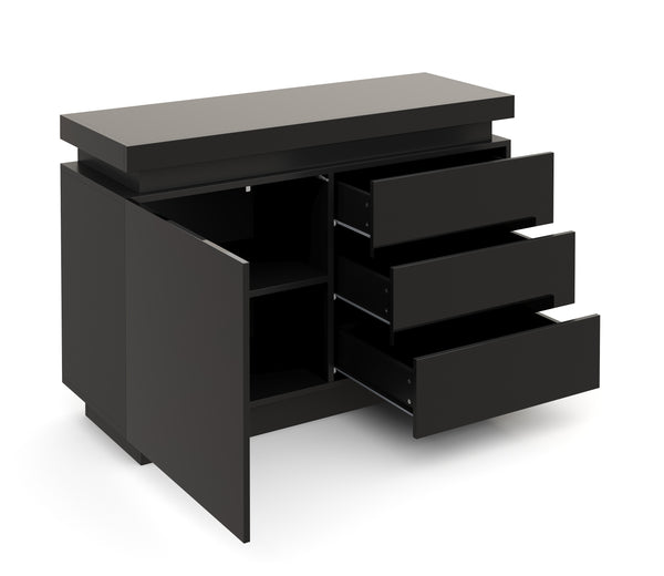 Kommode LED GIANNI schwarz