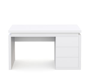 Schreibtisch LED LEANDRO weiss