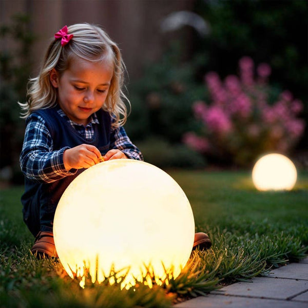 Kugelleuchte Luminous Globe, LED, mit Fernbedienung L (Ø 50 x 50 cm)