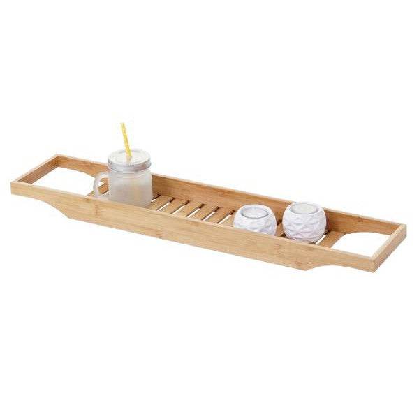 Badewannenauflage Badewannenablage Badewannenbrett Bambus 5x67x15cm