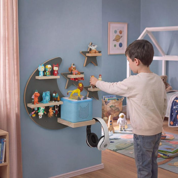 Tonie-Regal MyLittleStory Star für bis zu 25 Tonies anthrazit