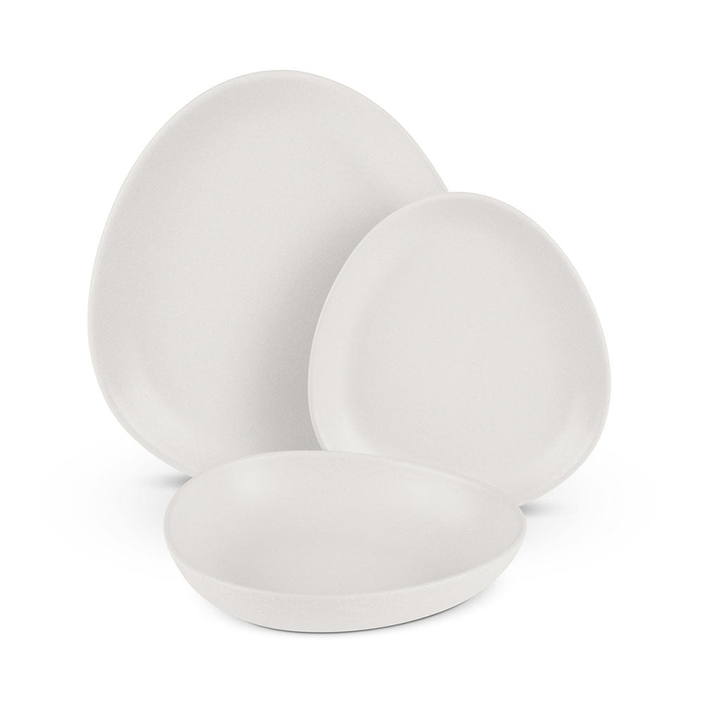 Berlinger Haus 18-teiliges Tellerset Oval Sahara Collection