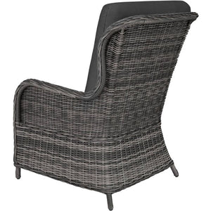 Rattan Sitzgruppe Benissa grau-meliert/grau