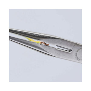 KNIPEX Flachrundzange mit Schneide VDE 200mm